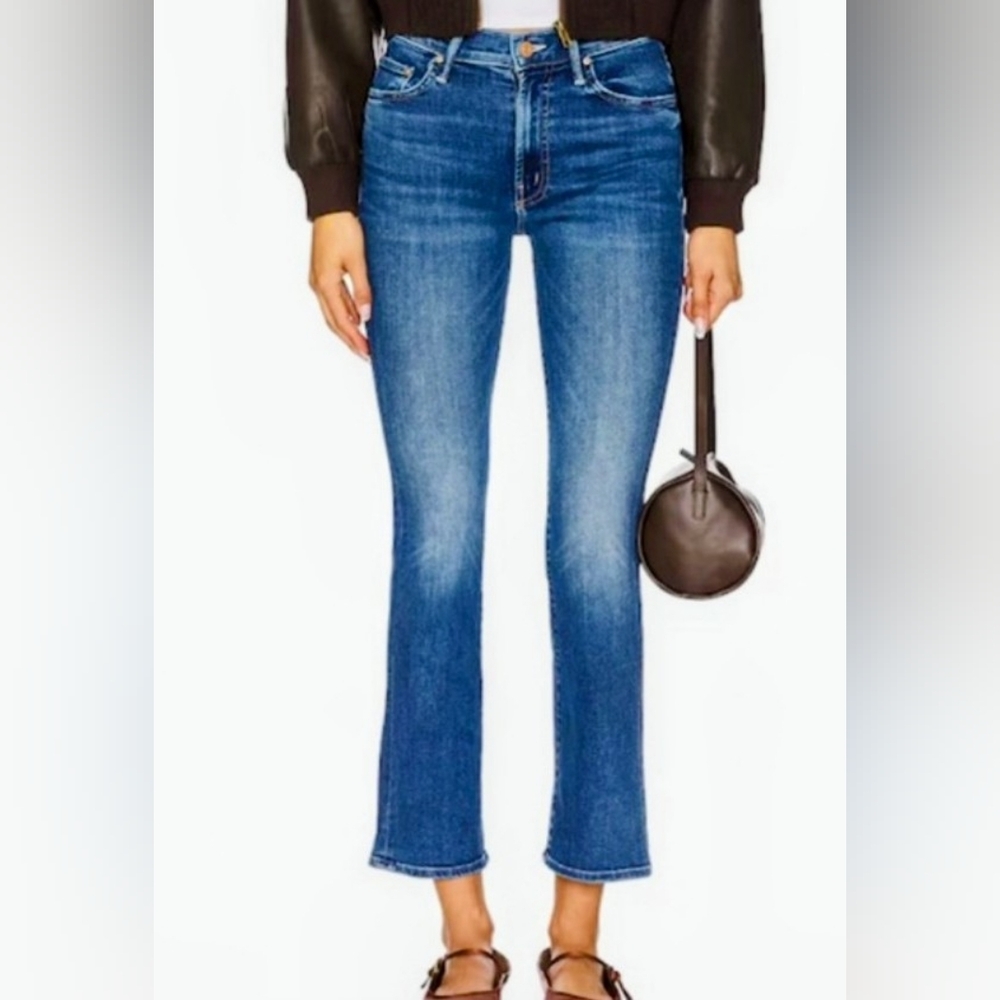 Mother The Insider Flood Over The Top Jeans